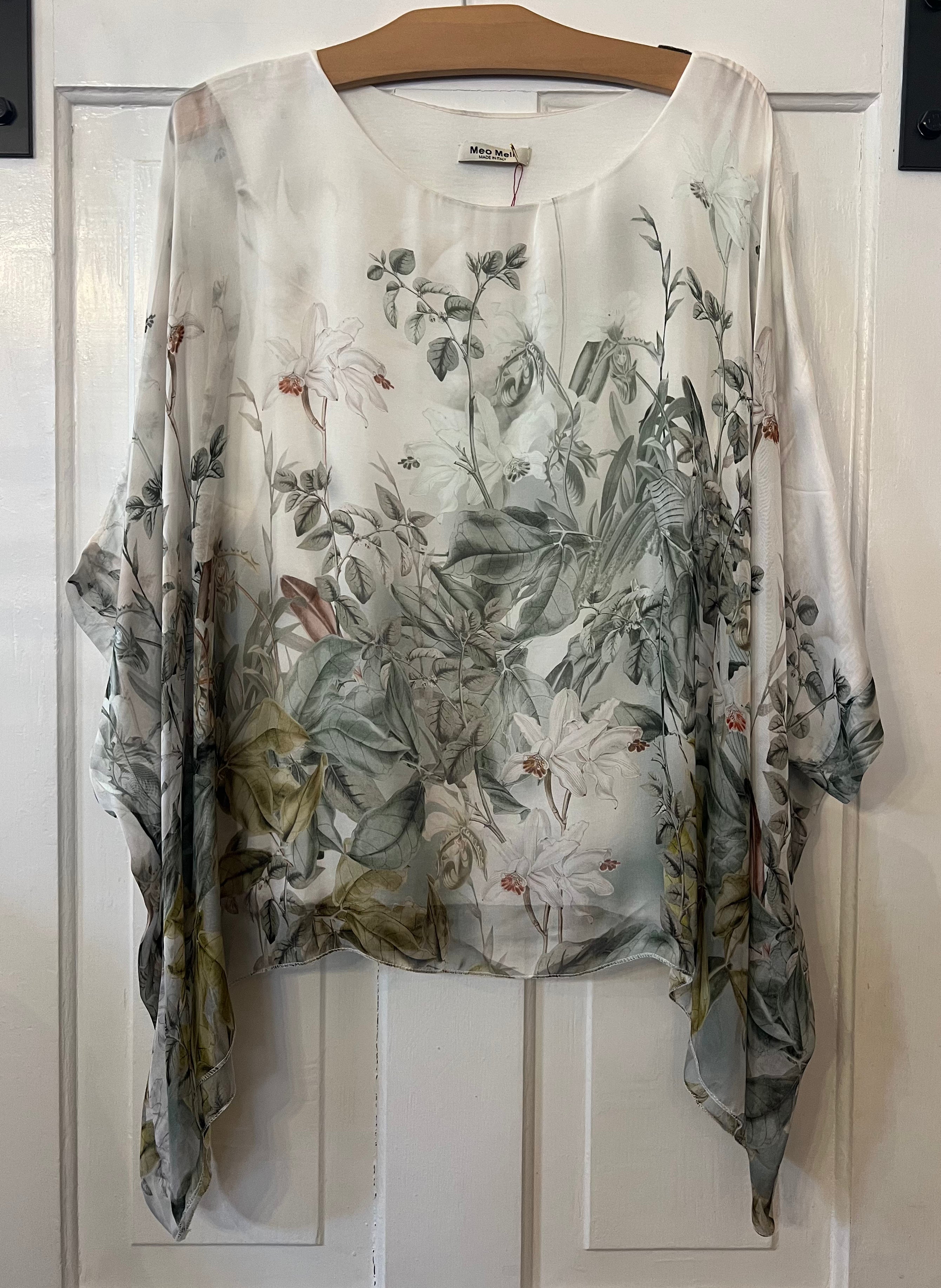 Meo Meli Silk Flower Top Z1688-33