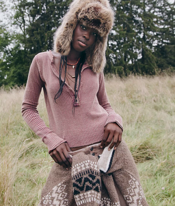 Free people thermal sales turtleneck