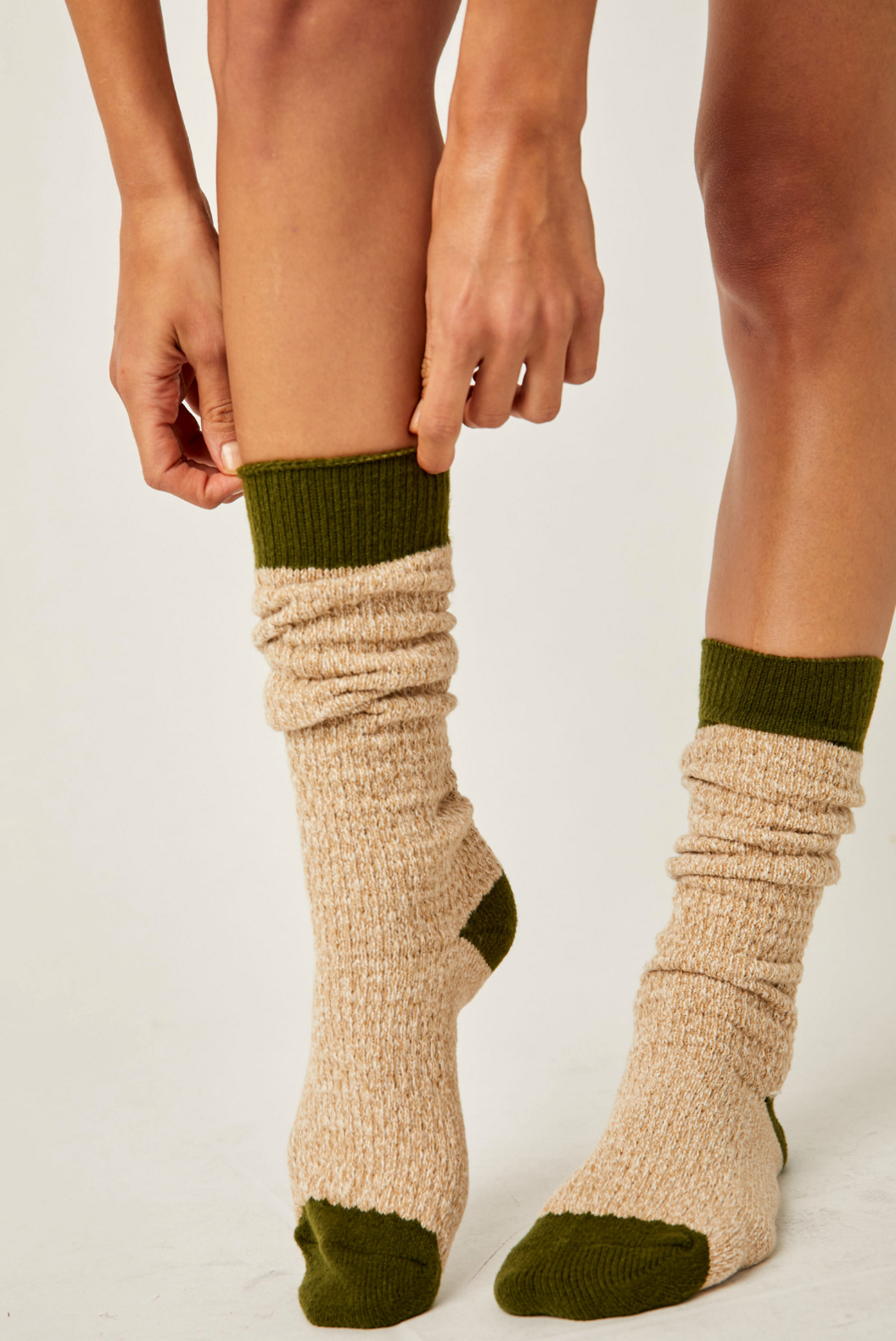 Free People Lodge Popcorn Tall Sock ACCFP2100144 Hot Knots