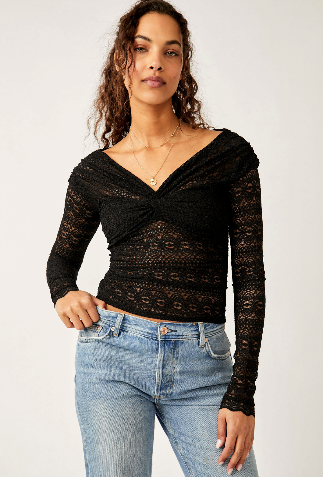 Free People Hold Me Closer Top OB1783479