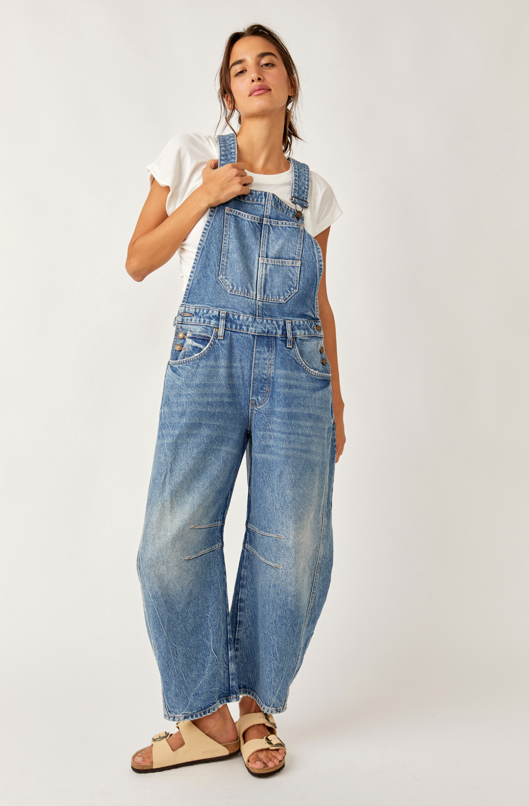 Free People Good Luck Overall OB1892030