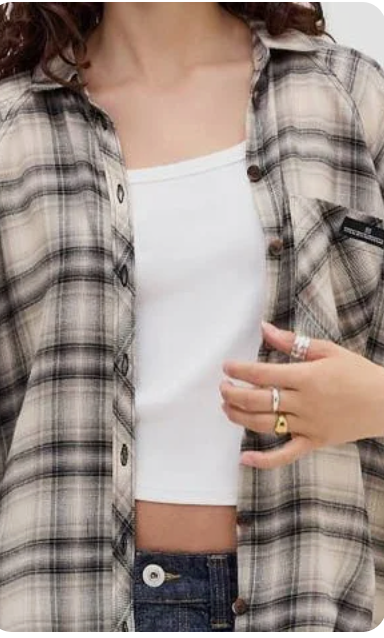 99336356 BDG BRENDEN CHECK SHIRT