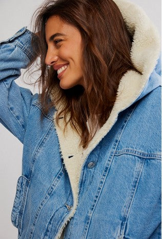 Free People Asher Cozy Denim OB2278268