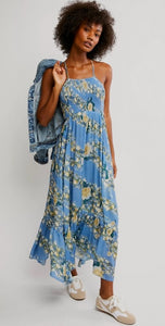 Free People Heat Wave Printed Maxi OB957972