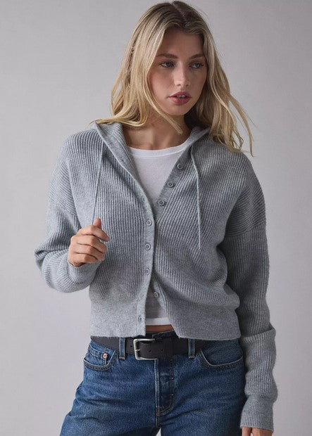 BDG Button Through Hoodie 101162956