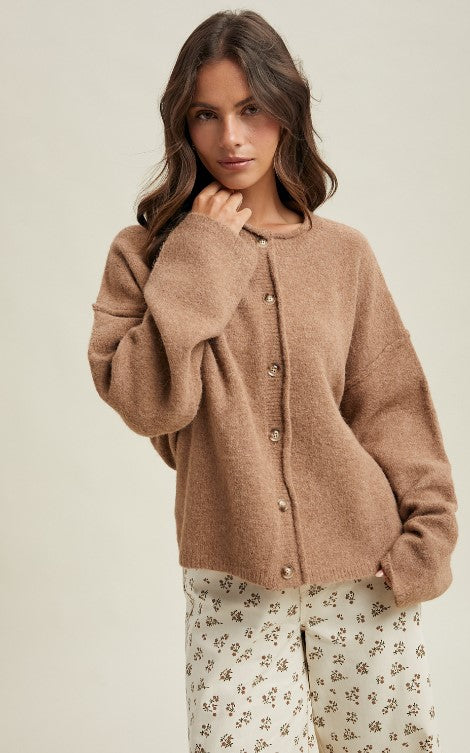 Wishlist Soft Touch Button Up Cardigan WL25-11528