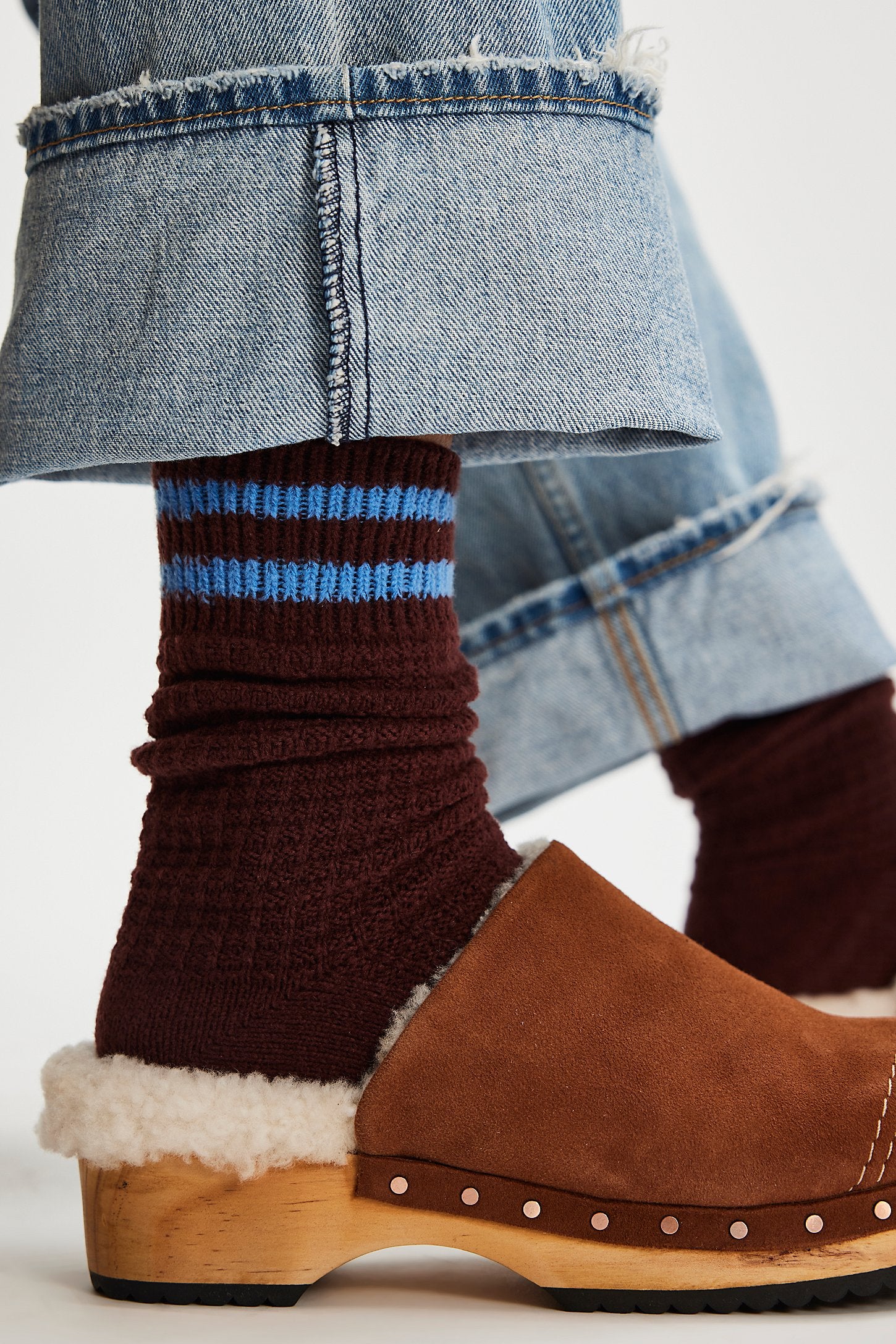 Free People Jackson Cozy Stripe Socks ACCFP210066