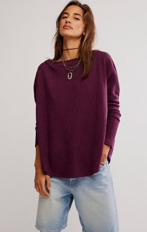 Free People Latte Blues Thermal OB2315356