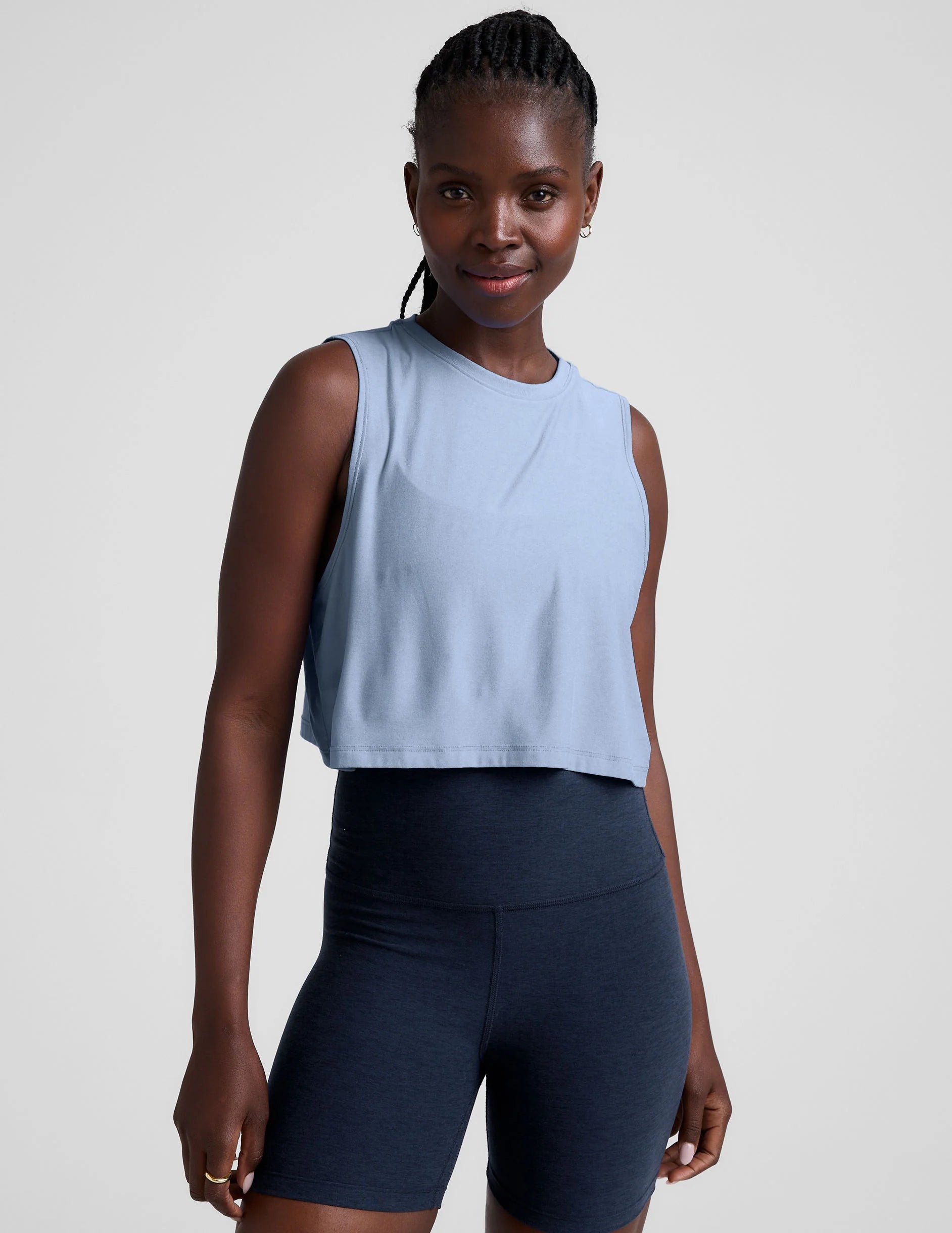 Beyond Yoga Featherweight Minimal Cropped Tank LWSD4497