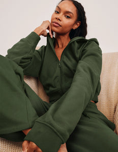 Beyond Yoga Luxefleece Zip Up Hoodie NF2258