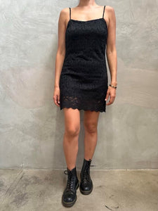 Audrey 3+1 A Night Out Lacey Scallop Bottom Mini Dress D6873