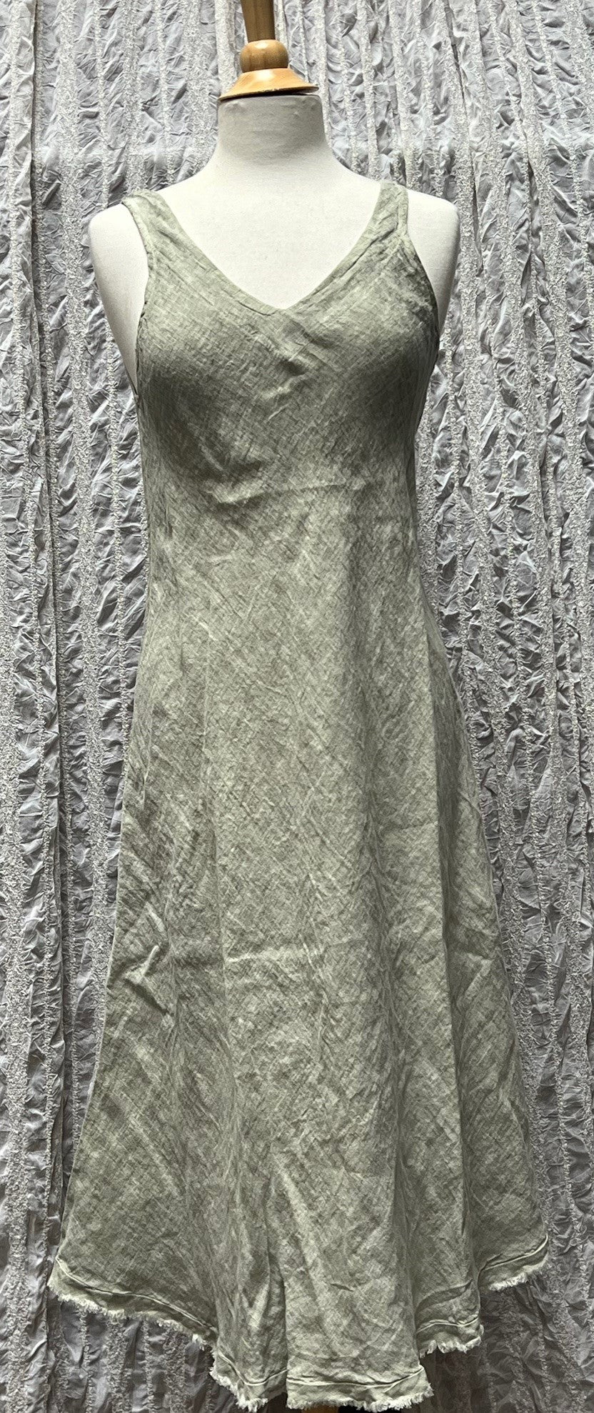 Meo Meli Long V Bias Dress V4859-2