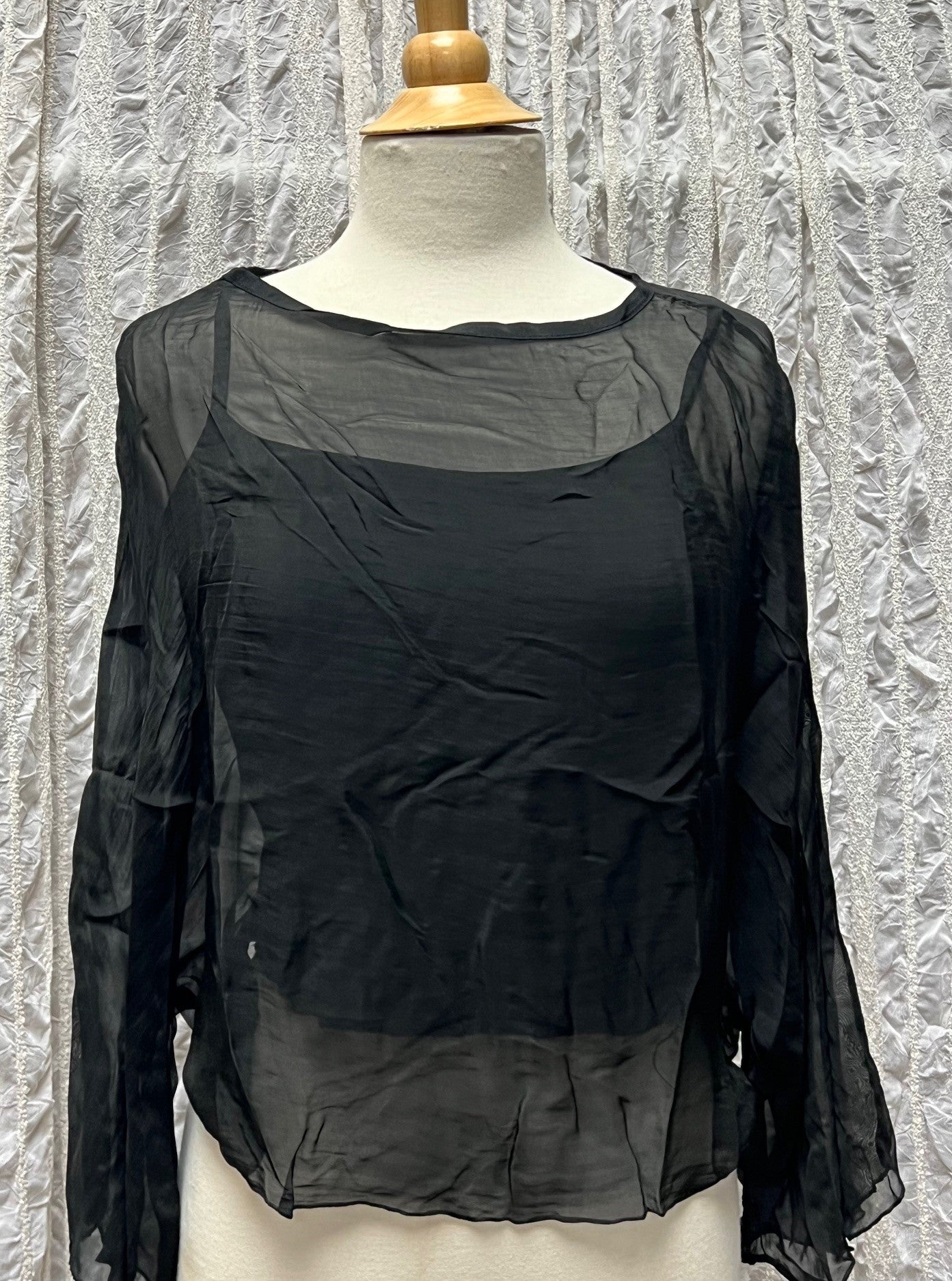 Meo Meli Silk Top with Cami Z7294