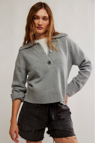 Free People Trading Up Polo OB2330737
