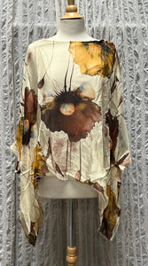 Meo Meli Silk Poppy Top Z1688-20