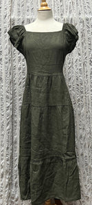 Meo Meli Linen Princess Dress V4522