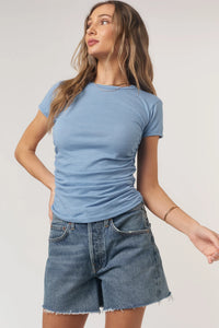 Project Social T Izzie Ruched Baby T 11020DQ