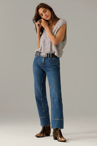 Free People Risk Taker Mid-Rise Straight OB1862837