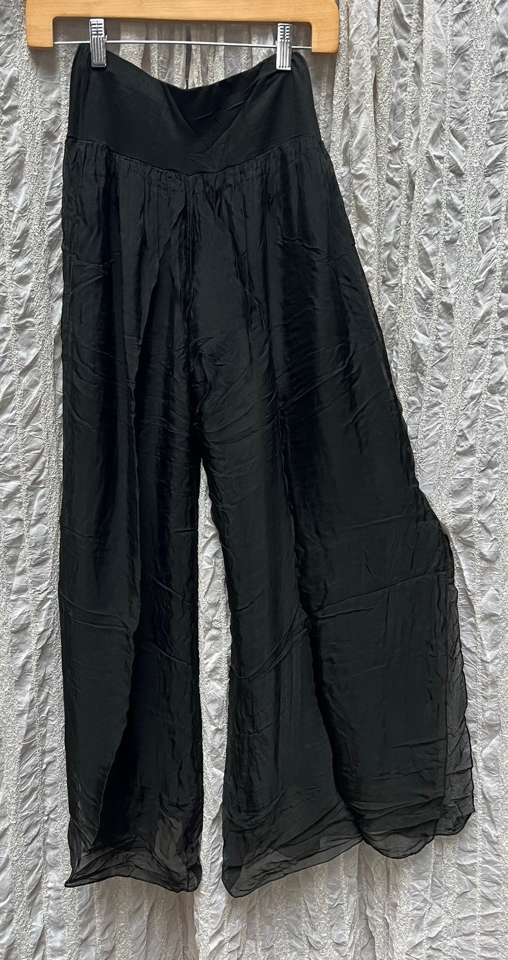 Meo Meli Silk Wide Leg Pants Z2184