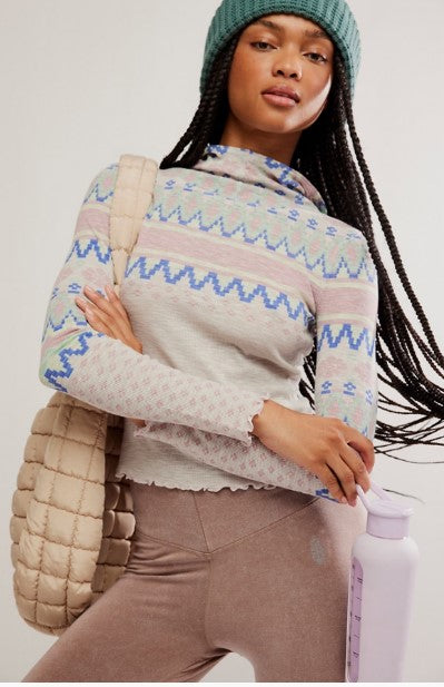 Free People Movement Breathe Easy Fairisle OB2355527
