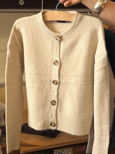 RD Kohana Long Sleeve Crew Neck Cardigan 77S102S