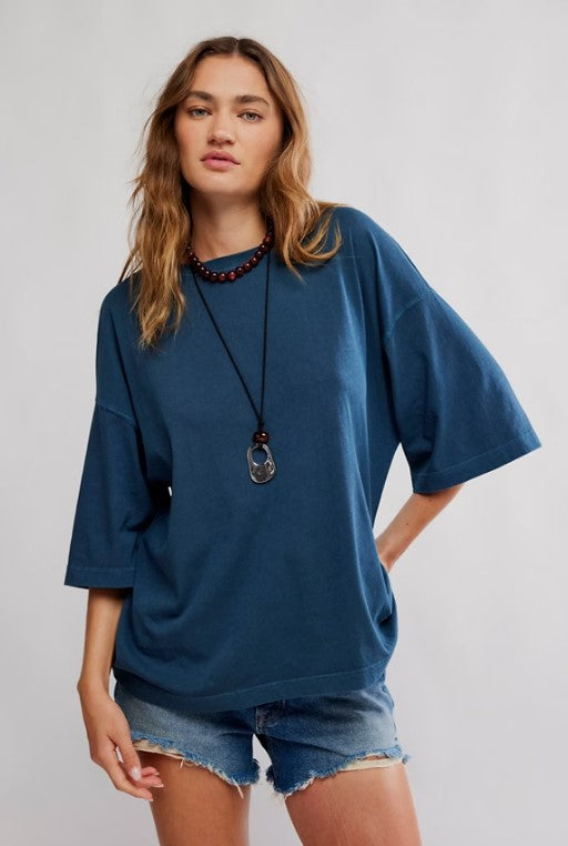 Free People WTF Perfect Oversized Tee OB2187912