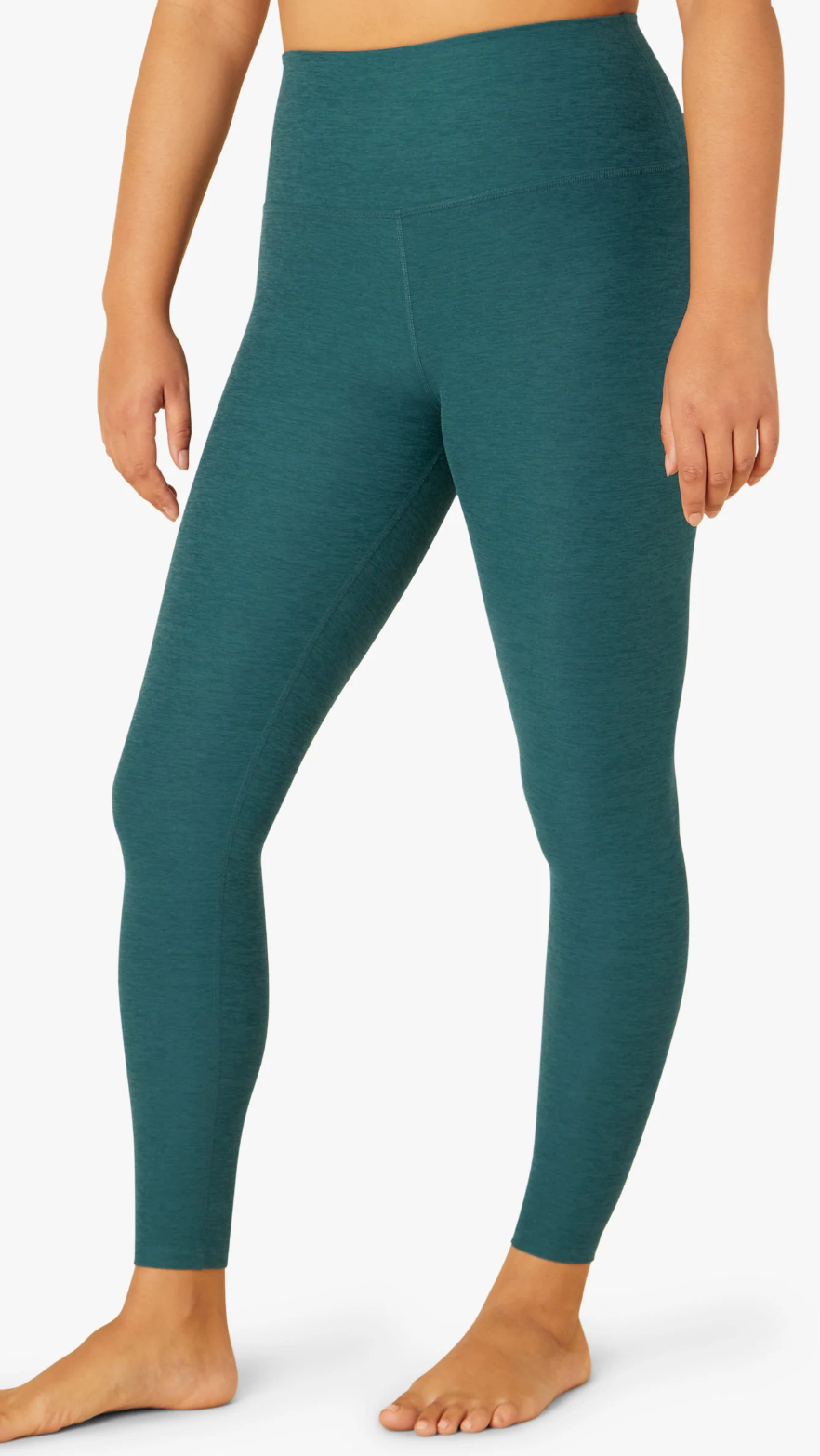 Beyond Yoga High Waisted Alloy Ombre Midi Legging Navy/Gold SF3243