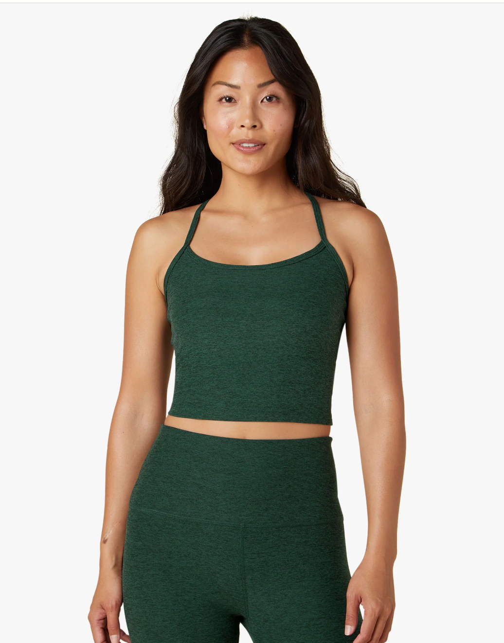 Beyond Yoga Spacedye Slim Racerback Cropped Tank SD4382 Hot Knots